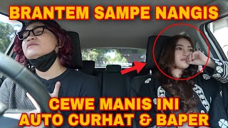 PRANK TAXI ONLINE!! RIBUT SAMA COWO NYA SAMPAI NANGIS CEWE INI KITA BAPERIN