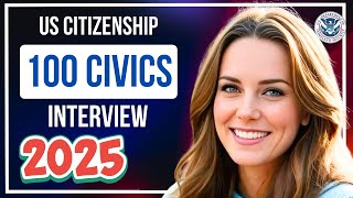 2025 random 100 civics questions and answers - U.S. citizenship interview I N400 Interview #n400