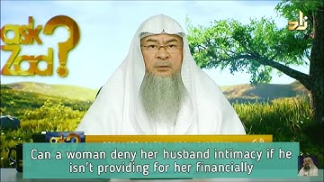 Can a wife deny her husband intimacy if he isn