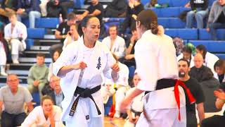 BKG KYOKUSHIN KARATE OPEN KNOCKDOWN TOURNAMENT 2023  WOMEN'S NOVICE LIGHTWEIGHT HIGHLIGHTS