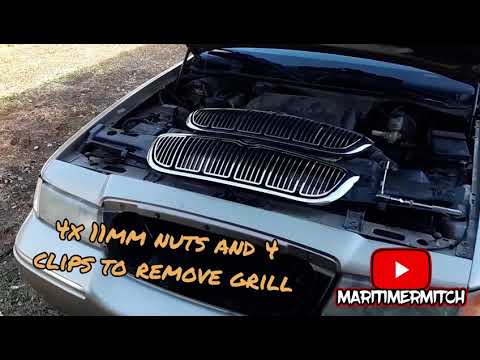 DIY FORD/MERCURY 4.6L – GRILL REPLACEMENT 2000 Mercury Grand Marquis LS