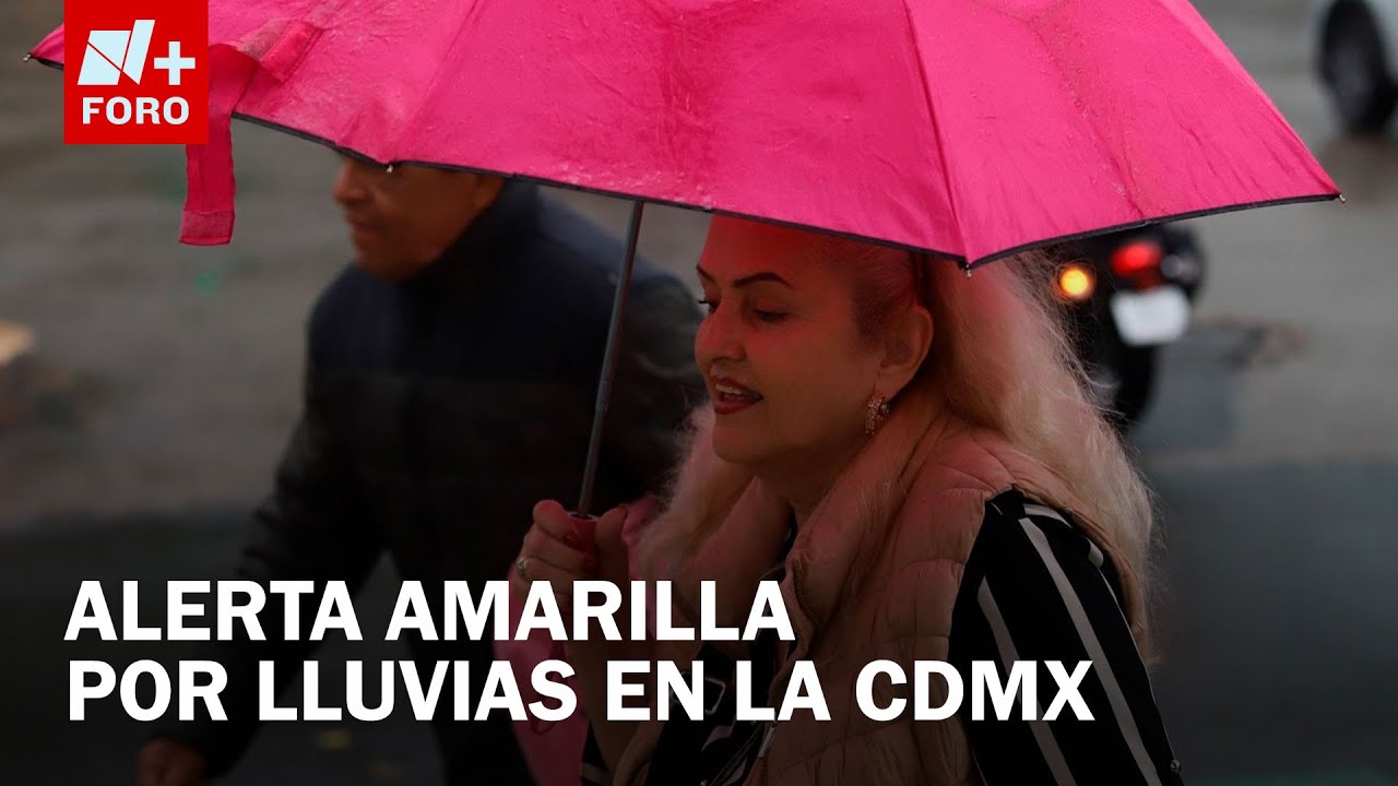 Emiten Alerta Amarilla por Fuertes Lluvias en 7 Alcaldías de CDMX - Las ...