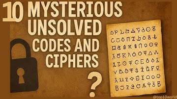 10 Unsolved Codes & Ciphers That Still Baffle Experts 🔐 | Mystery You Can’t Explain