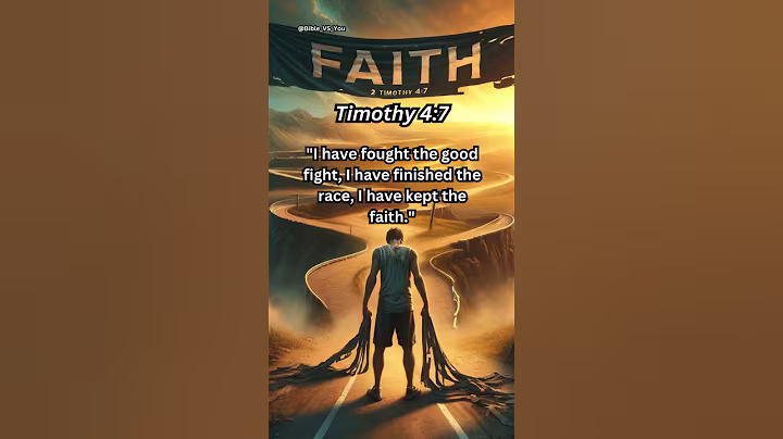 Keep the Faith ✨ - 2 Timothy 4:7