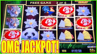 Unbelievable 4 Scatter Bonus! We Hit a JACKPOT on High Limit Dragon Link Slot Machines
