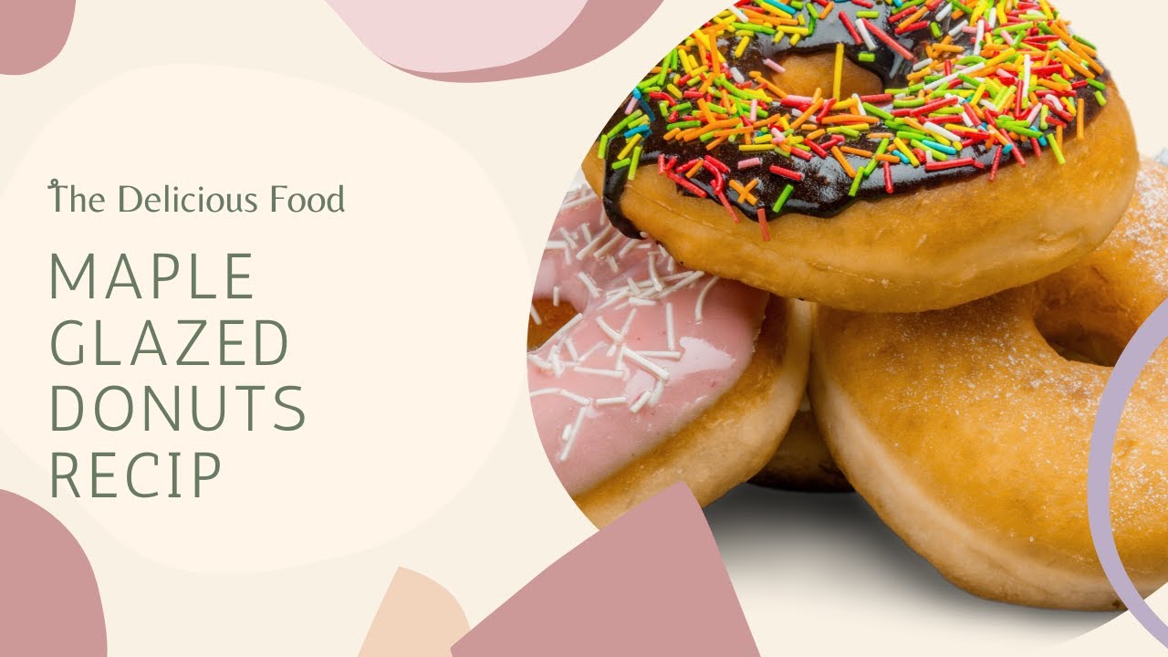 maple glazed donuts recipe ! OMG 🍩