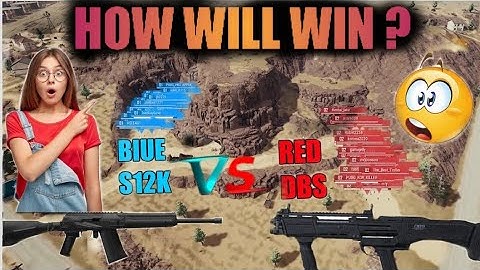 PUBG #SHOTGUN #DBS VS #S12K       insain fight you have bing watch