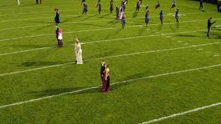 Fowlerville Homecoming Court Halftime