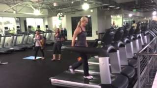 Carson Dean- inspired Treadmill dancing - Marcie Peters, America's Whole-Life Coach