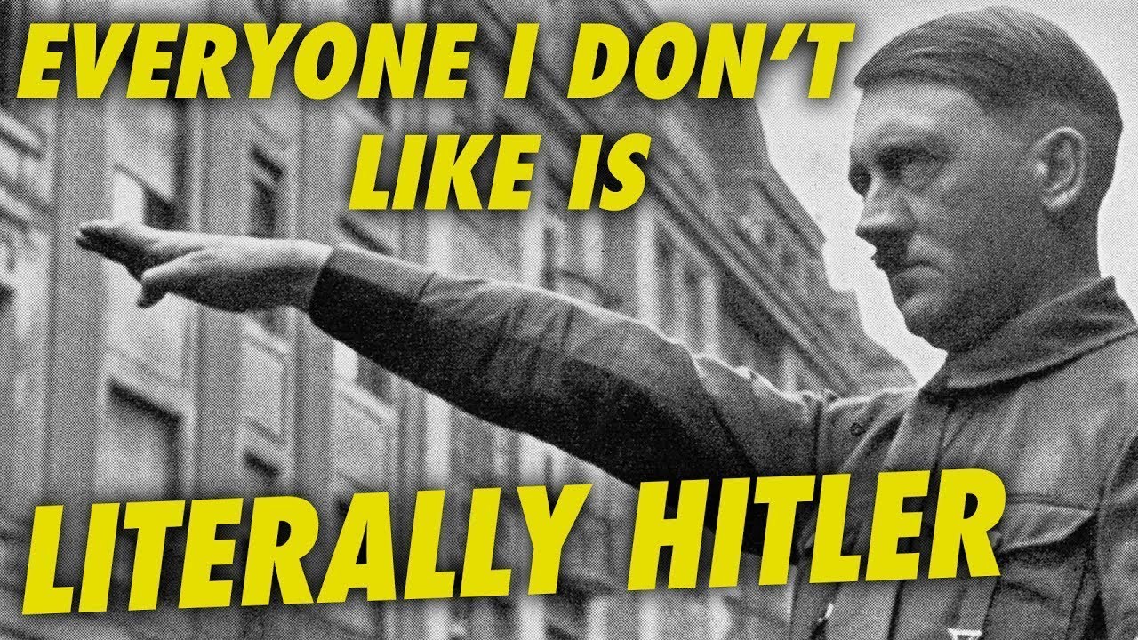 Everyone I Dont Like Is LITERALLY HITLER The Song YouTube