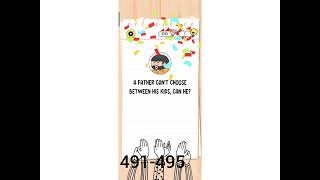 Brain Test 4 Level 491-495 Walkthrough
