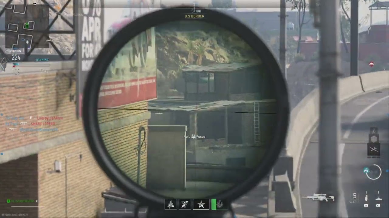 COD MW2 crazy ghost kill!!!