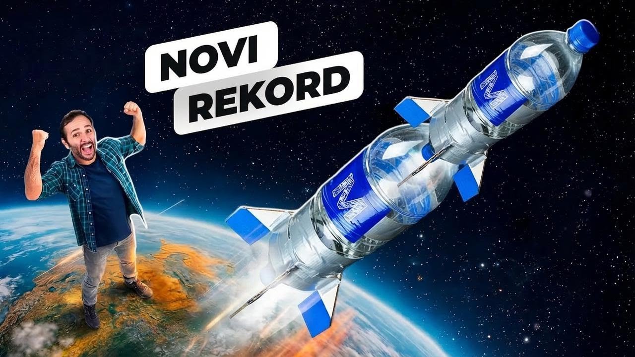 Novi rekord s raketom od plastične boce!