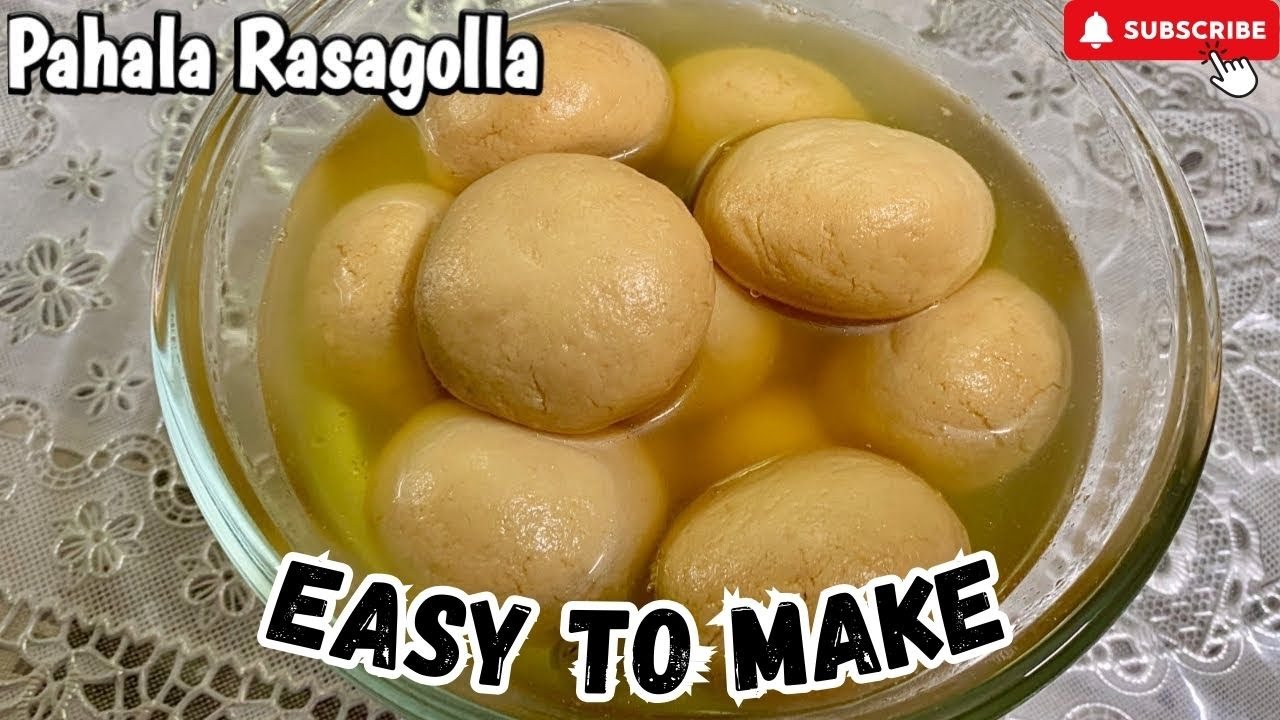 Making Authentic Odisha Pahala Rasagulla - YouTube