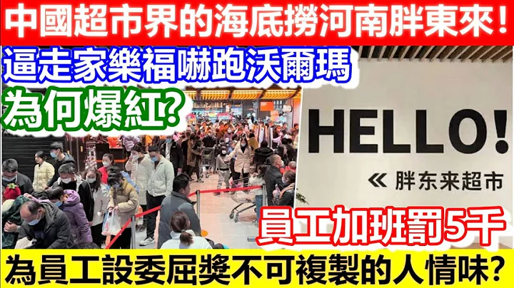 🔴中國超市界的海底撈河南胖東來！逼走家樂福嚇跑沃爾瑪！員工加班罰5千！為員工設委屈獎不可複製的人情味？｜CC字幕｜Podcast｜日更頻道 - 天天要聞