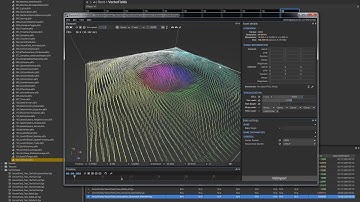 PopcornFX Vector-Field viewer: Basic UI & Visualization