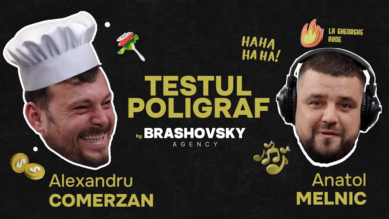 Anatol Melnic vs. Alexandru Comerzan: TEST Poligraf