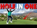 I Made A HOLE IN ONE  On Camera!