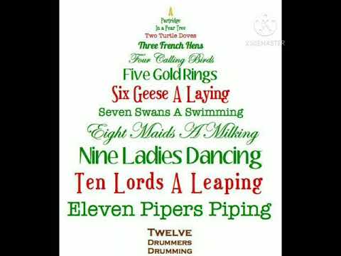 12 Days Of Christmas