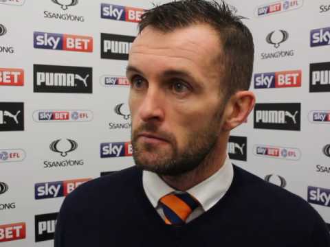 luton london Luton 1 - 0 Accrington Stanley - Nathan Jones reaction