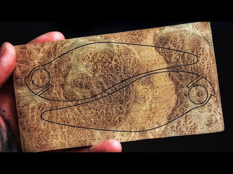 The Coolest Wood Grain Fishing Lure