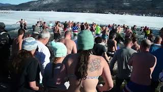 New Year's Day Lake George Polar Plunge 2018