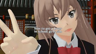 How To Get A Lover In School Girls Simulator