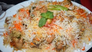 Chicken Dum Biryaani Restaurant Style | Easy and Tasty Recipe