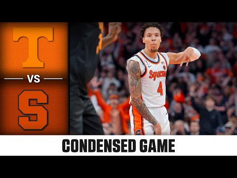 Tennessee vs. Syracuse Condensed Game | 2025-26 ACC Men's Basketball