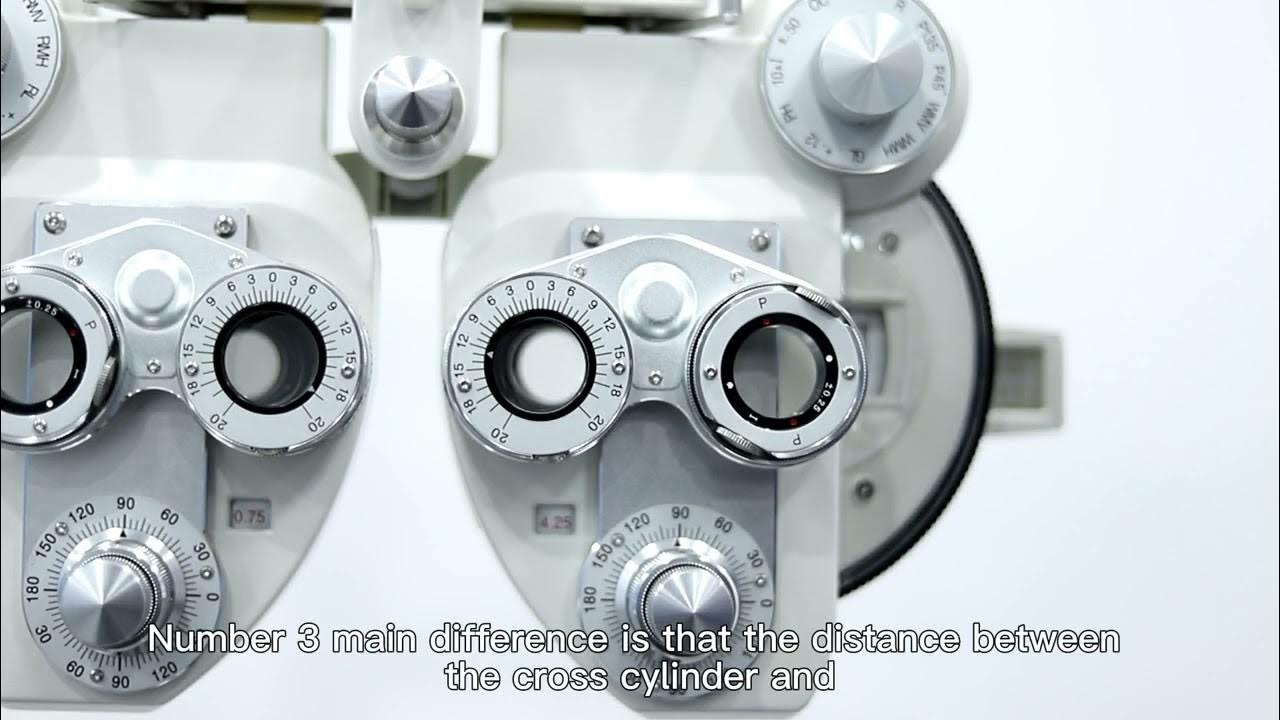 How to use the Vista manual phoropter YouTube