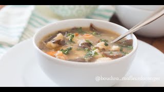 Soupe chinoise , rapide et délicieuse !