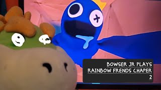 Bowser Jr plays rainbow friends chaper 2_crazy koopalings