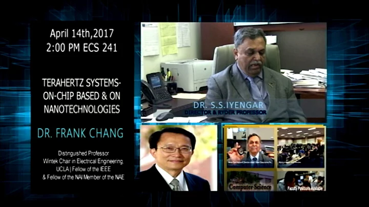 Dr. Frank Chang - Terahertz Systems-On-Chip Based On Nanotechnologies