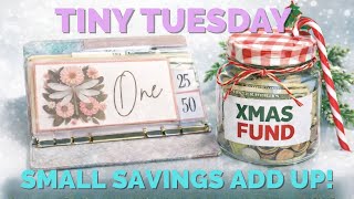 Tiny Tuesday | Saving for Christmas | Saving with a tiny budget