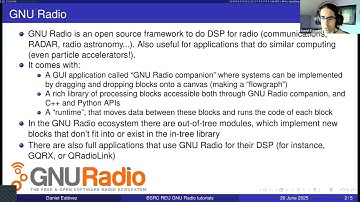 Daniel Estévez: GNU Radio Tutorial I (2025)
