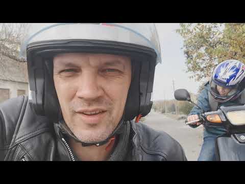 Выгуливаю иж 49 Первый дальняк сына 45 км.