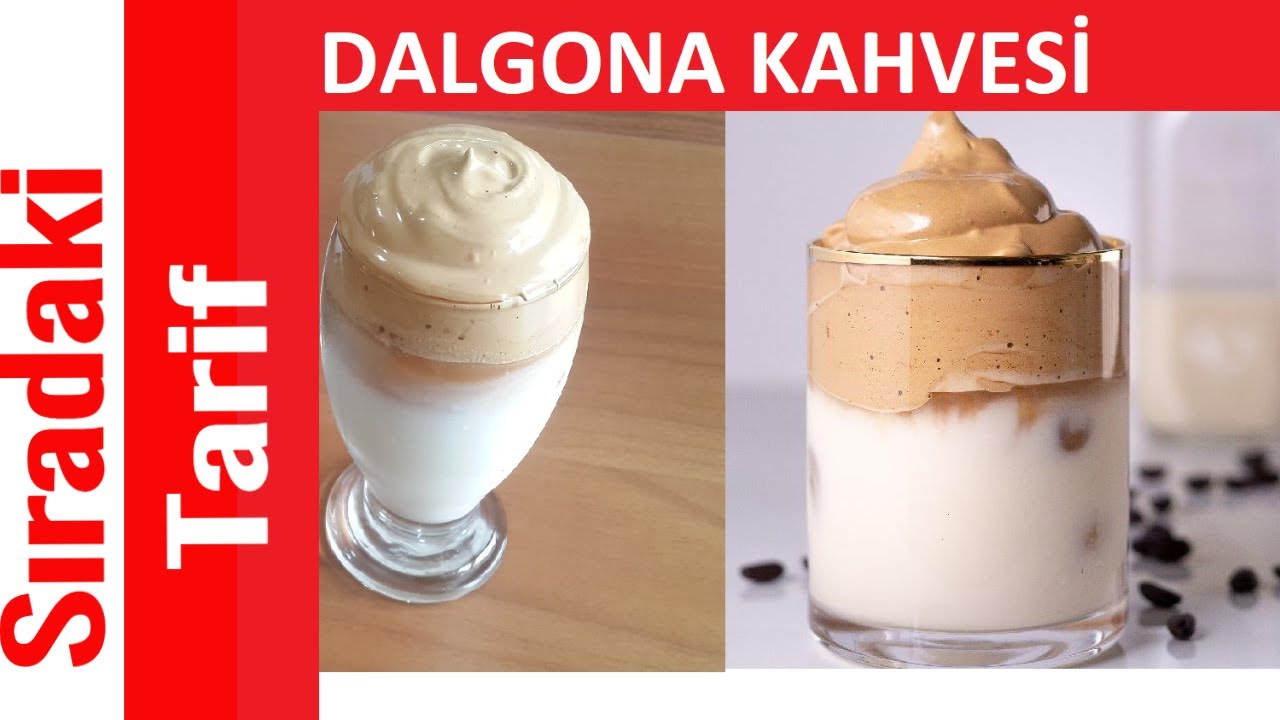 DALGONA KAHVESİ TİKTOK KAHVESİ KAHVE TARİFİ SIRADAKİ TARİF YouTube
