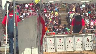 Pig Races at Wisconsin State Fair 2012