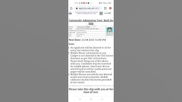 bzu entrytest roll no slip.BS program(2)