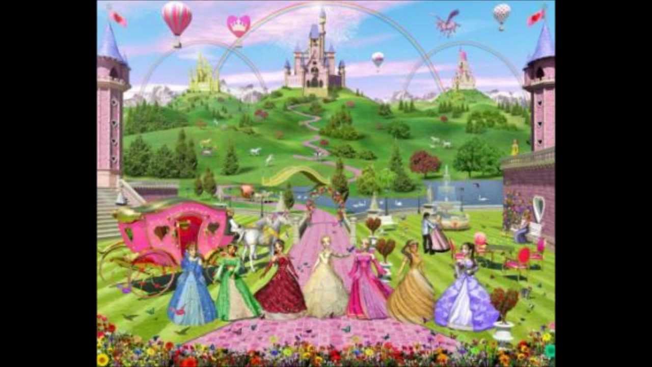 Kids Murals, Character Themed wallpaper Murals (Princess Murals) - YouTube