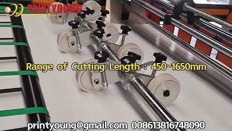 CM-1500A Servo Precision High Speed Sheet Cutter Machine