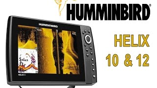 Inventive Fishing New Product Introduction Humminbird Helix 10 And 12