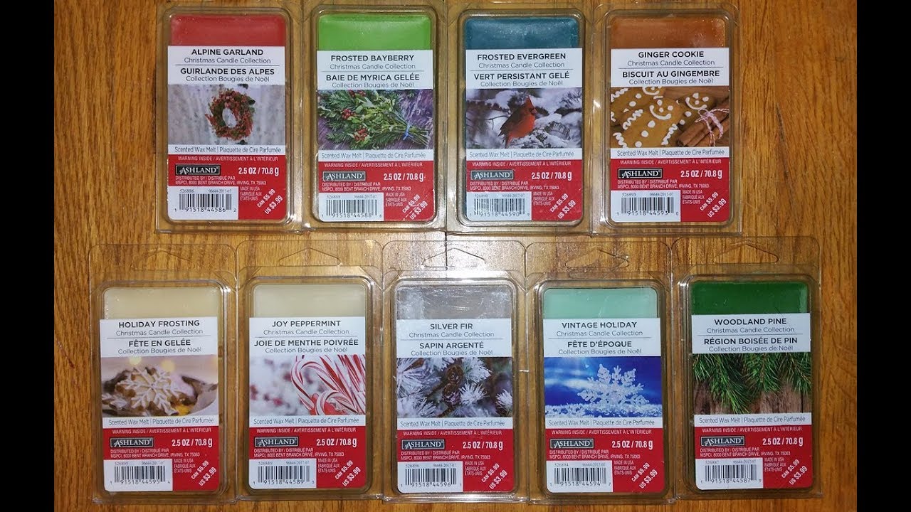 Ashland Wax Melts Reviews Winter 2017 (Michaels) Christmas Candle