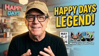 Anson Williams Reflects on Happy Days and previews Motor City Comic Con 2026!