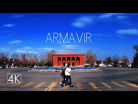 Armavir, Armenia, Driving Tour, 4K 60fps