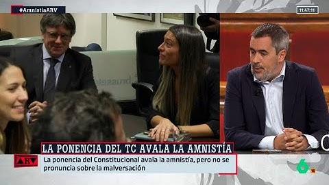 C. Cué, tras la decisión del Constitucional sobre la amnistía: "Puigdemont va a tardar en volver"