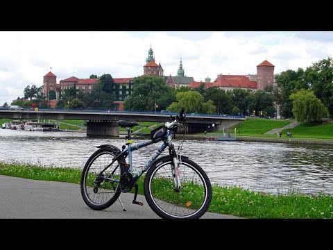 Kraków-Stare Miasto-Kazimierz-Bulwary Wiślane -rowerem- lato 2020 (wersja rozszerzona )