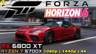 Forza Horizon 6 | RX 6800 XT + Ryzen 7 5700X | FSR + Ray Tracing (1080p/1440p/4K)