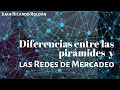 Diferencias entre las pirámides y las redes de mercadeo - Juan Ricardo Roldán