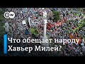 Протесты в Аргентине: Хавьер Милей хочет провести радикальные реформы и резко сократить госрасходы